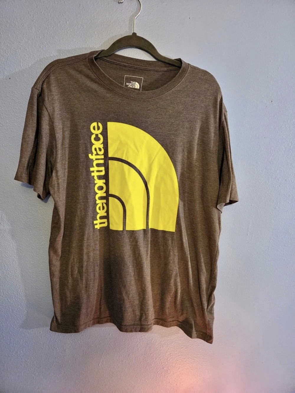 The North Face Color Block Logo Tee Size Large